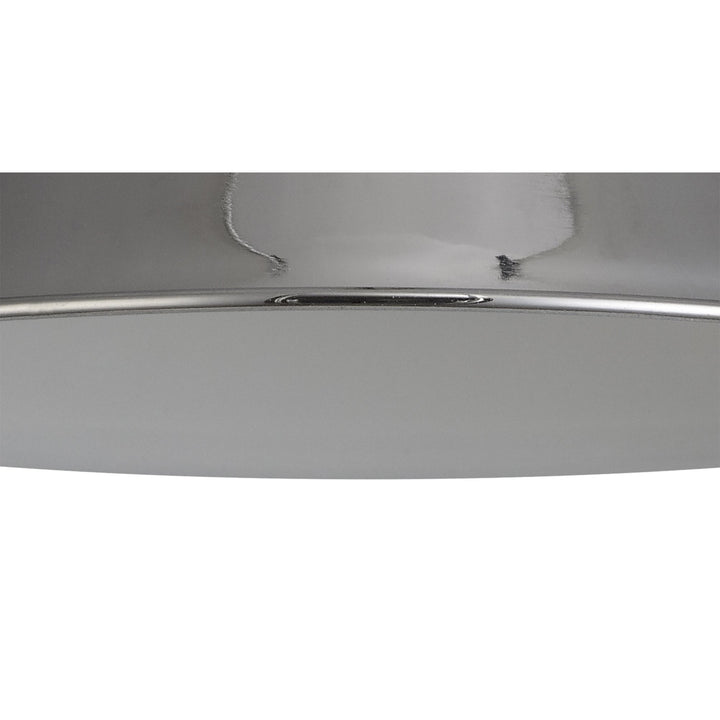 Nelson Lighting NL79129 Apollo Shade Chrome White