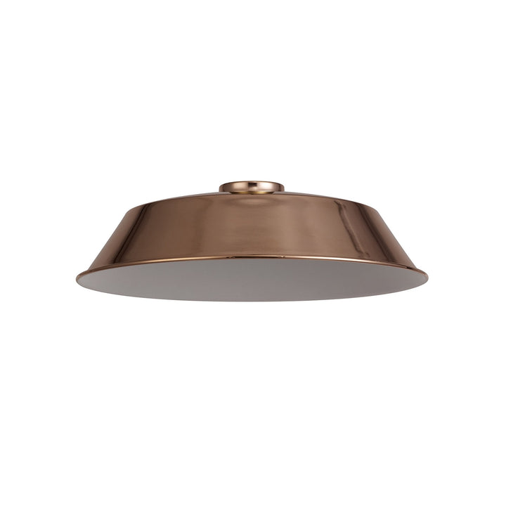 Nelson Lighting NL79209 Apollo Shade Rose Gold White