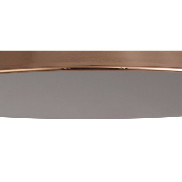 Nelson Lighting NL79209 Apollo Shade Rose Gold White