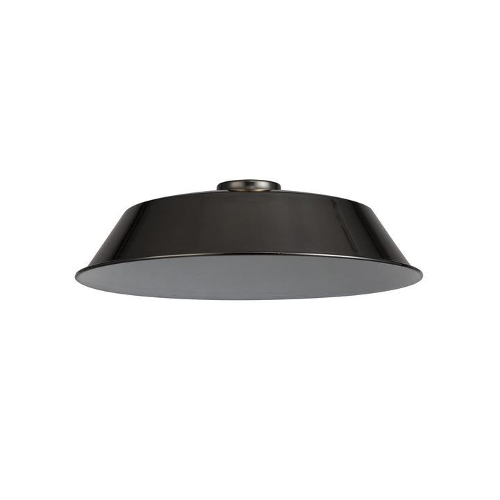 Nelson Lighting NL79239 Apollo Shade Black Chrome White