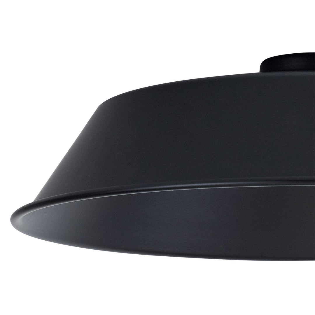 Nelson Lighting NL79259 Apollo Shade Black