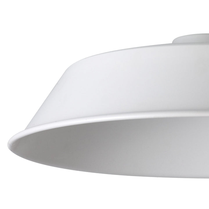 Nelson Lighting NL79269 Apollo Shade White