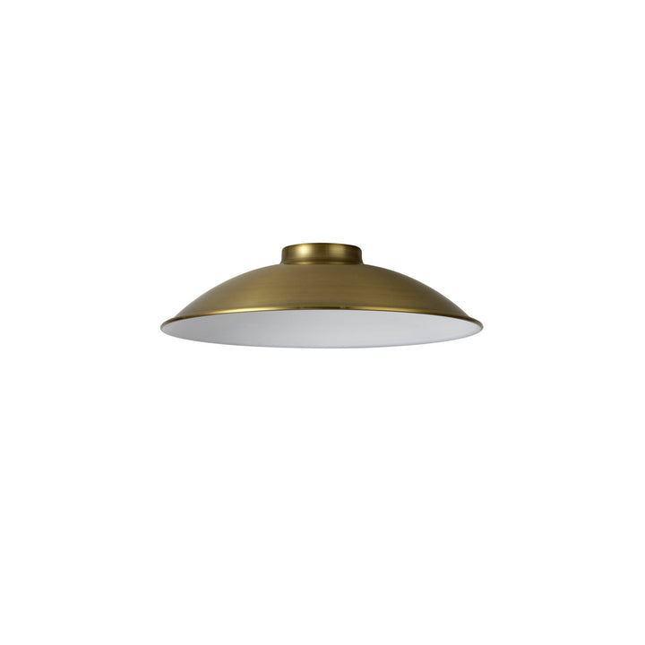 Nelson Lighting NL79289 Apollo Shade Gilt Bronze White