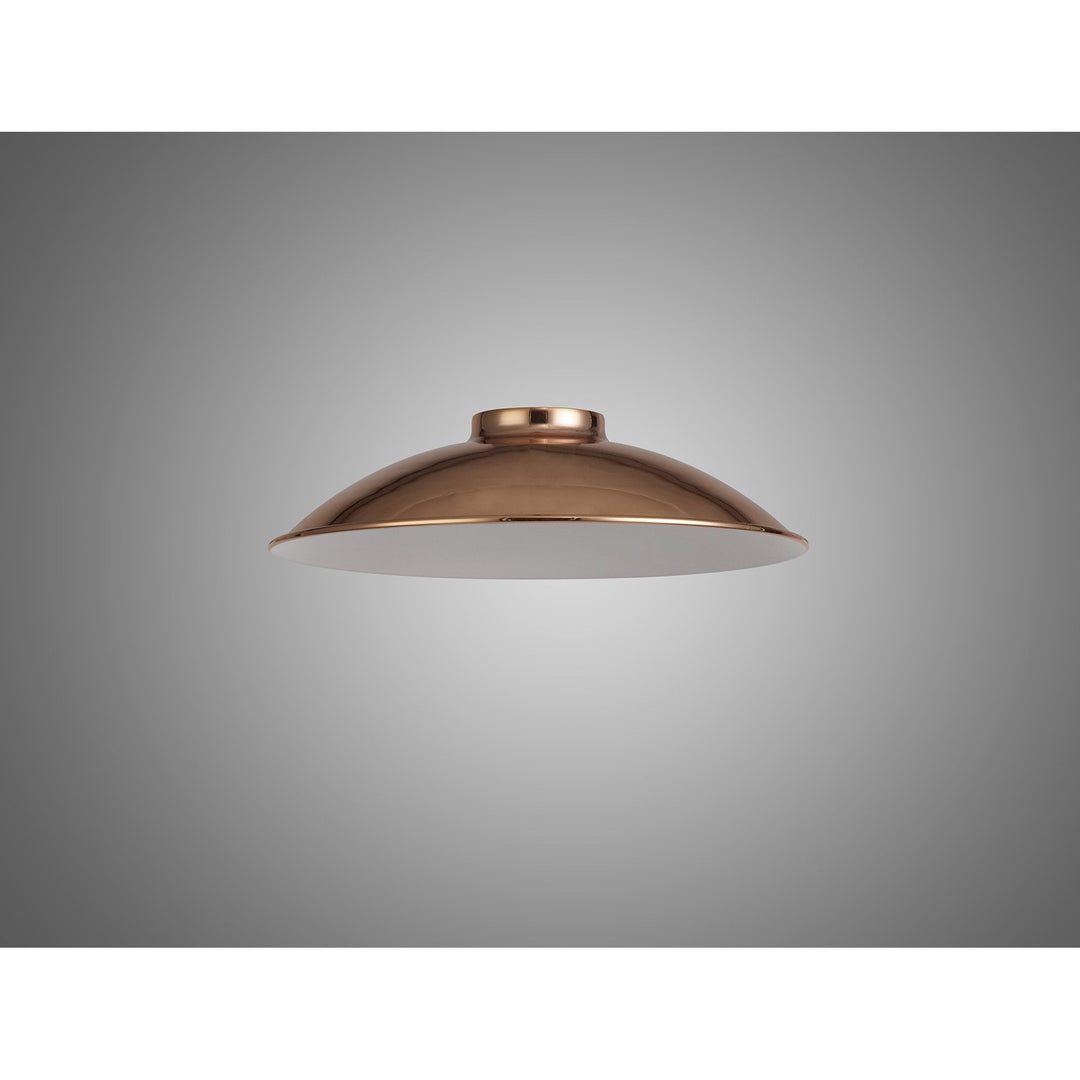 Nelson Lighting NL79299 Apollo Shade Rose Gold White