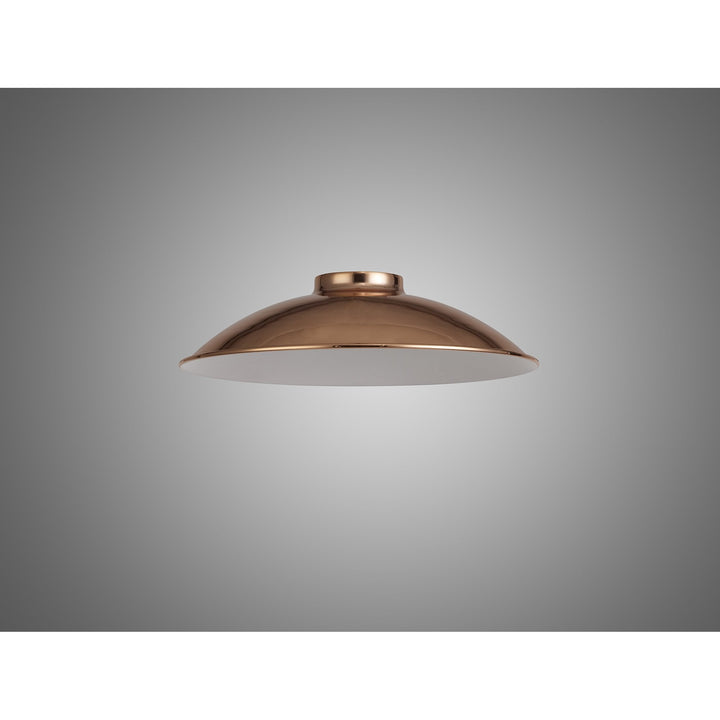 Nelson Lighting NL79299 Apollo Shade Rose Gold White