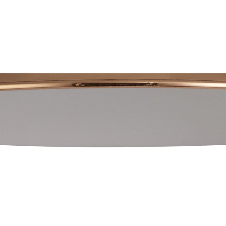 Nelson Lighting NL79299 Apollo Shade Rose Gold White