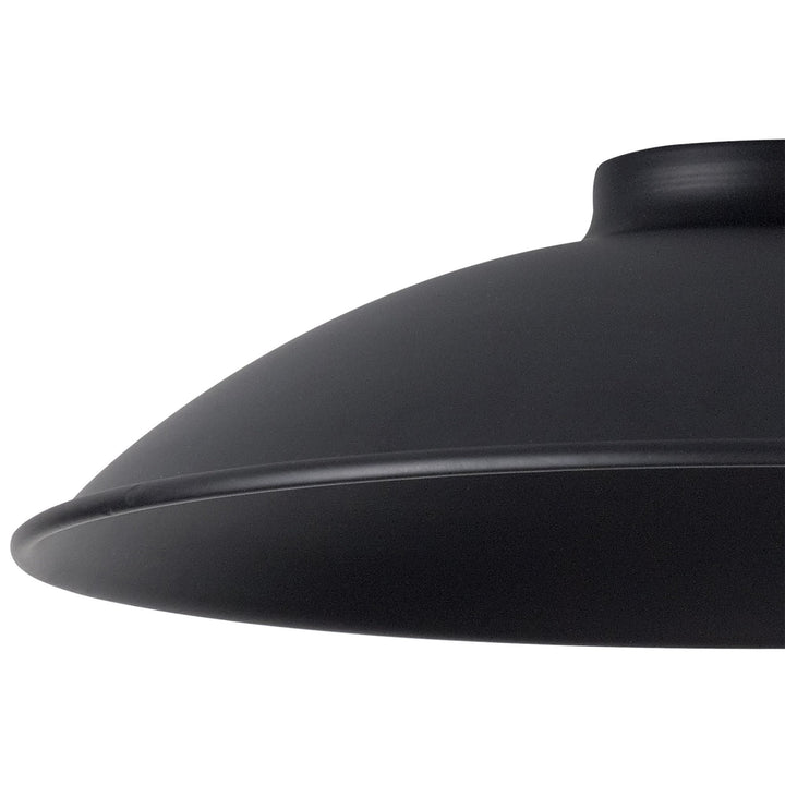 Nelson Lighting NL79349 Apollo Shade Black