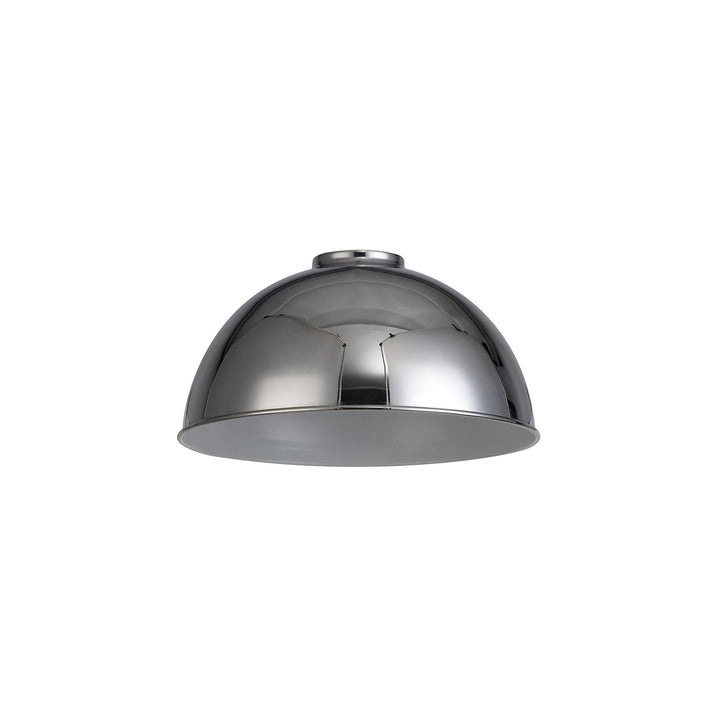 Nelson Lighting NL79399 Apollo Shade Chrome White