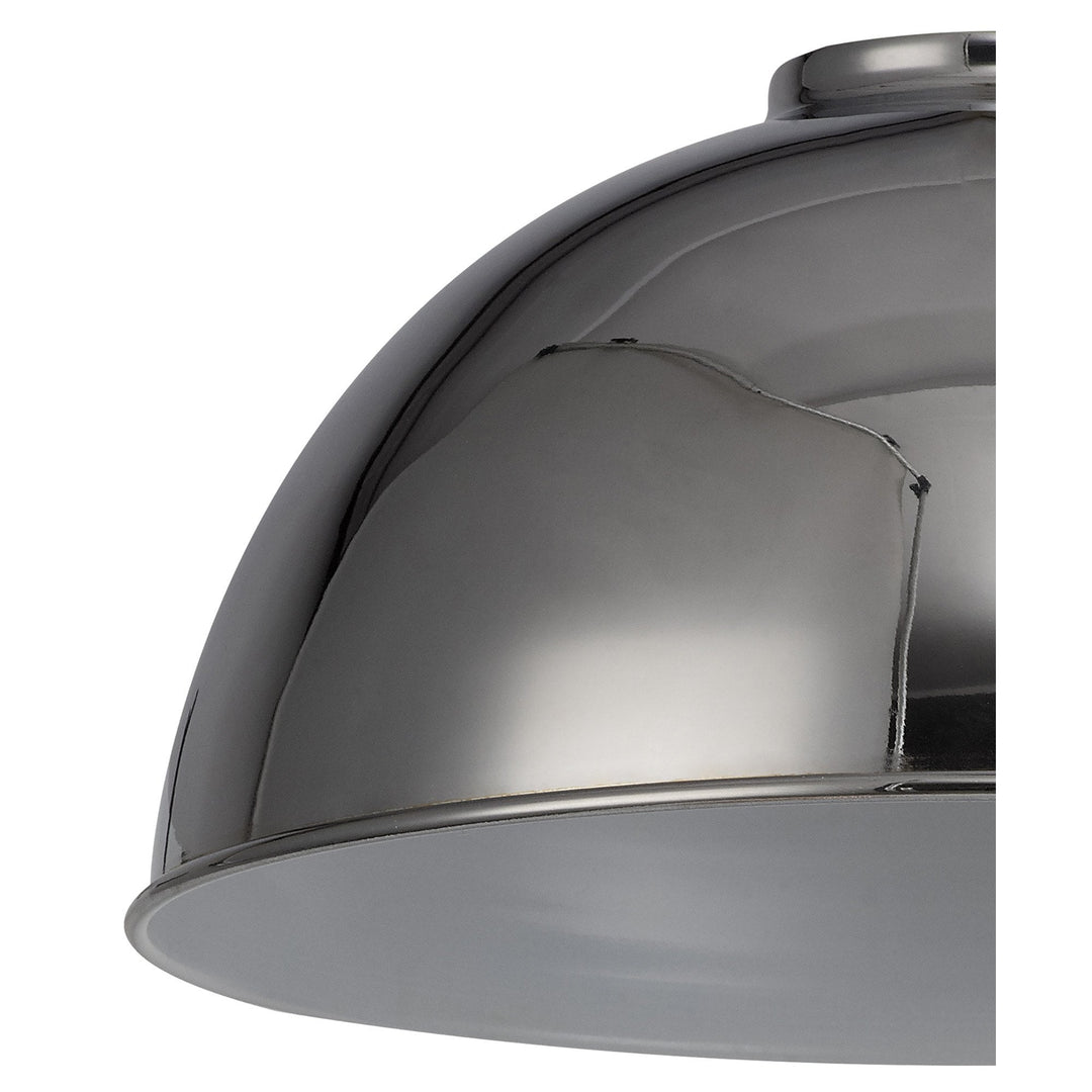 Nelson Lighting NL79399 Apollo Shade Chrome White