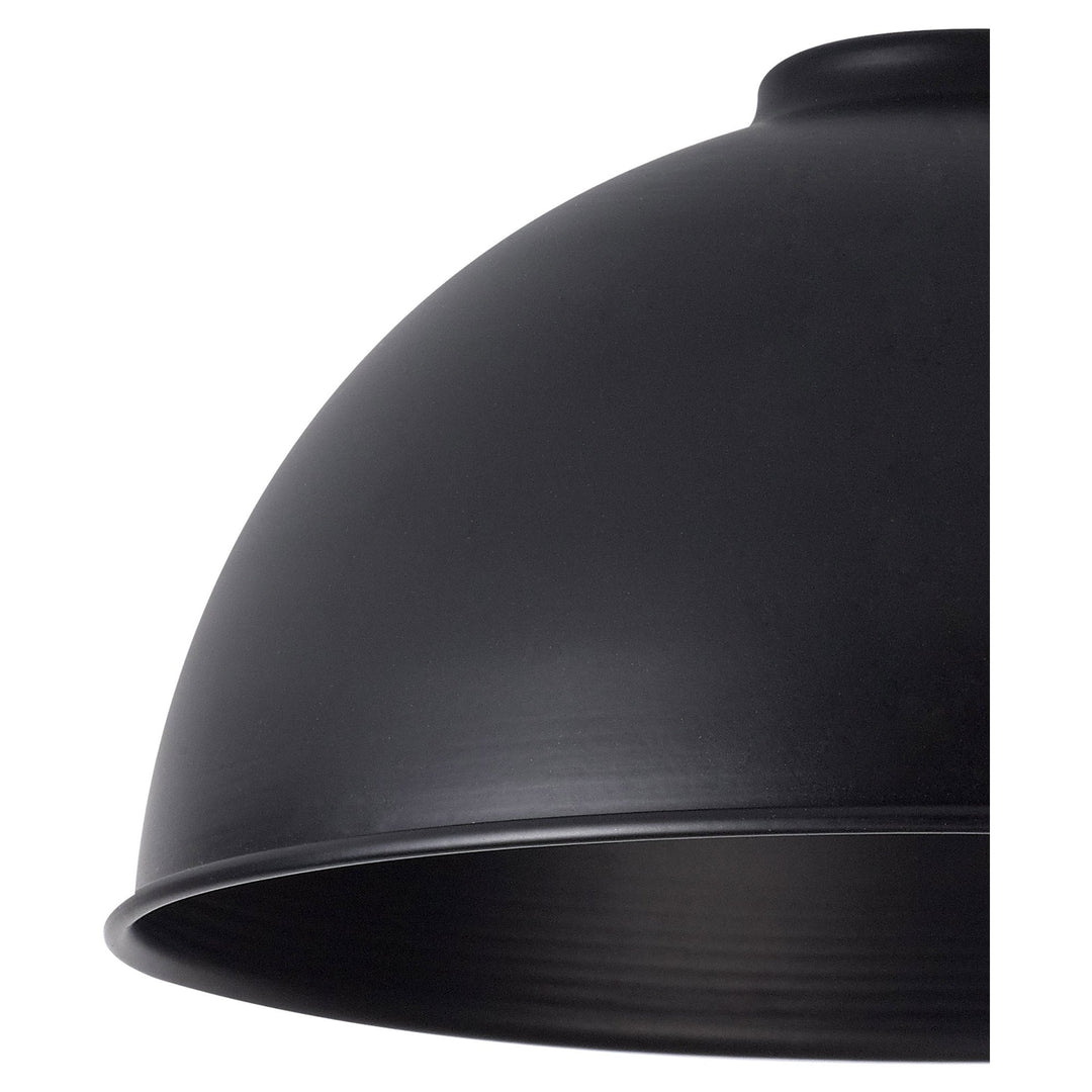 Nelson Lighting NL79439 Apollo Shade Black