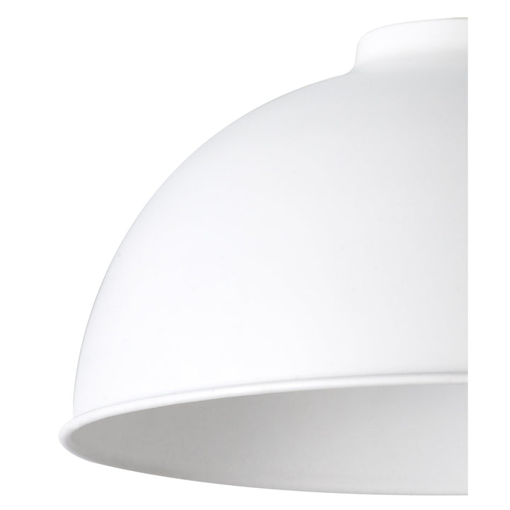 Nelson Lighting NL79449 Apollo Shade White