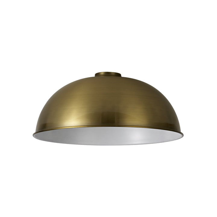 Nelson Lighting NL79469 Apollo Shade Gilt Bronze White