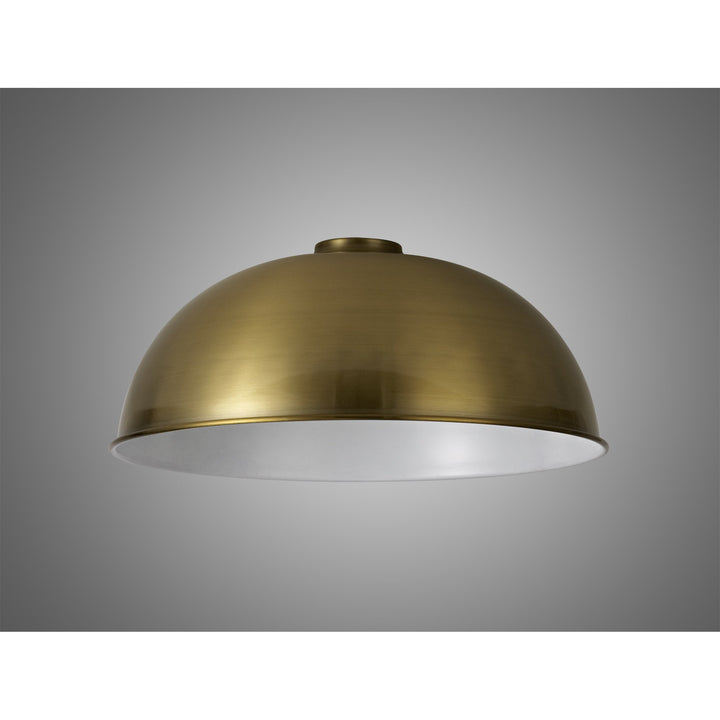 Nelson Lighting NL79469 Apollo Shade Gilt Bronze White