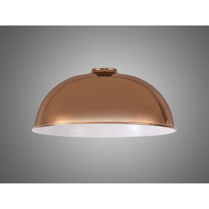 Nelson Lighting NL79479 Apollo Shade Rose Gold White