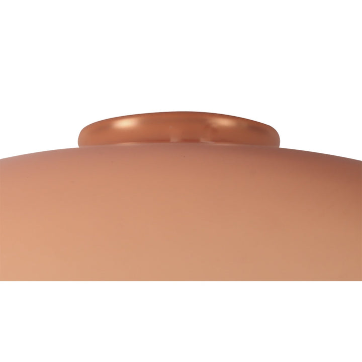 Nelson Lighting NL79479 Apollo Shade Rose Gold White