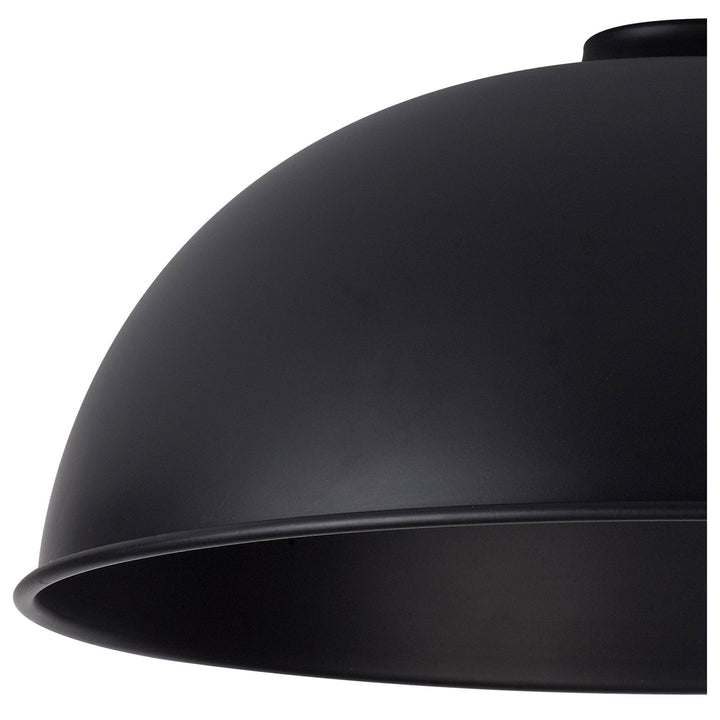 Nelson Lighting NL79529 Apollo Shade Black