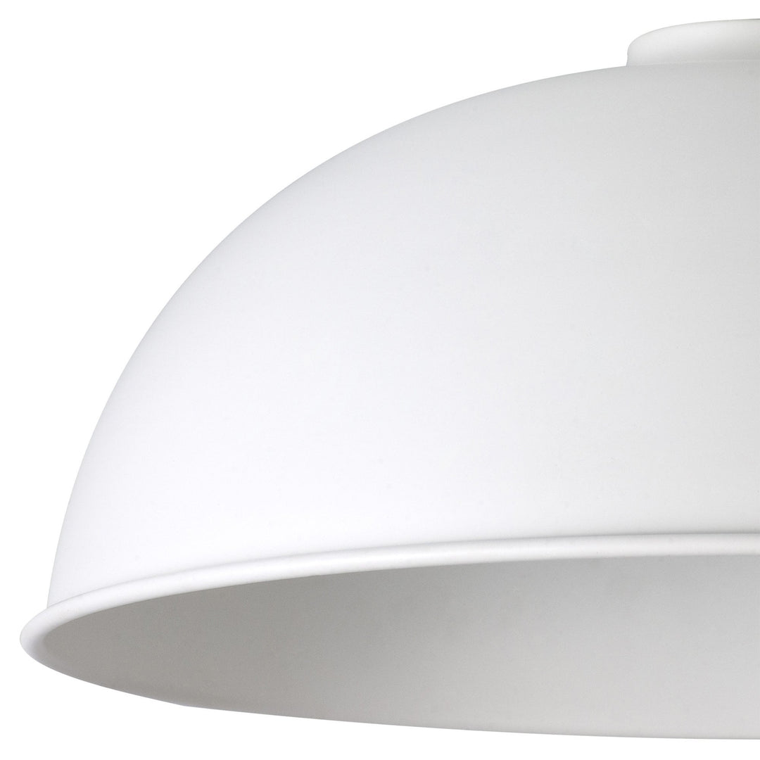 Nelson Lighting NL79539 Apollo Shade White