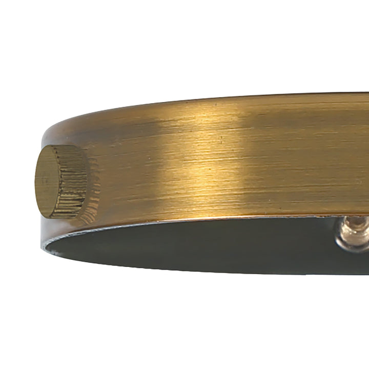 Nelson Lighting NL79559 Apollo 70mm Collar Ring c/w 3 Screws Gilt Bronze