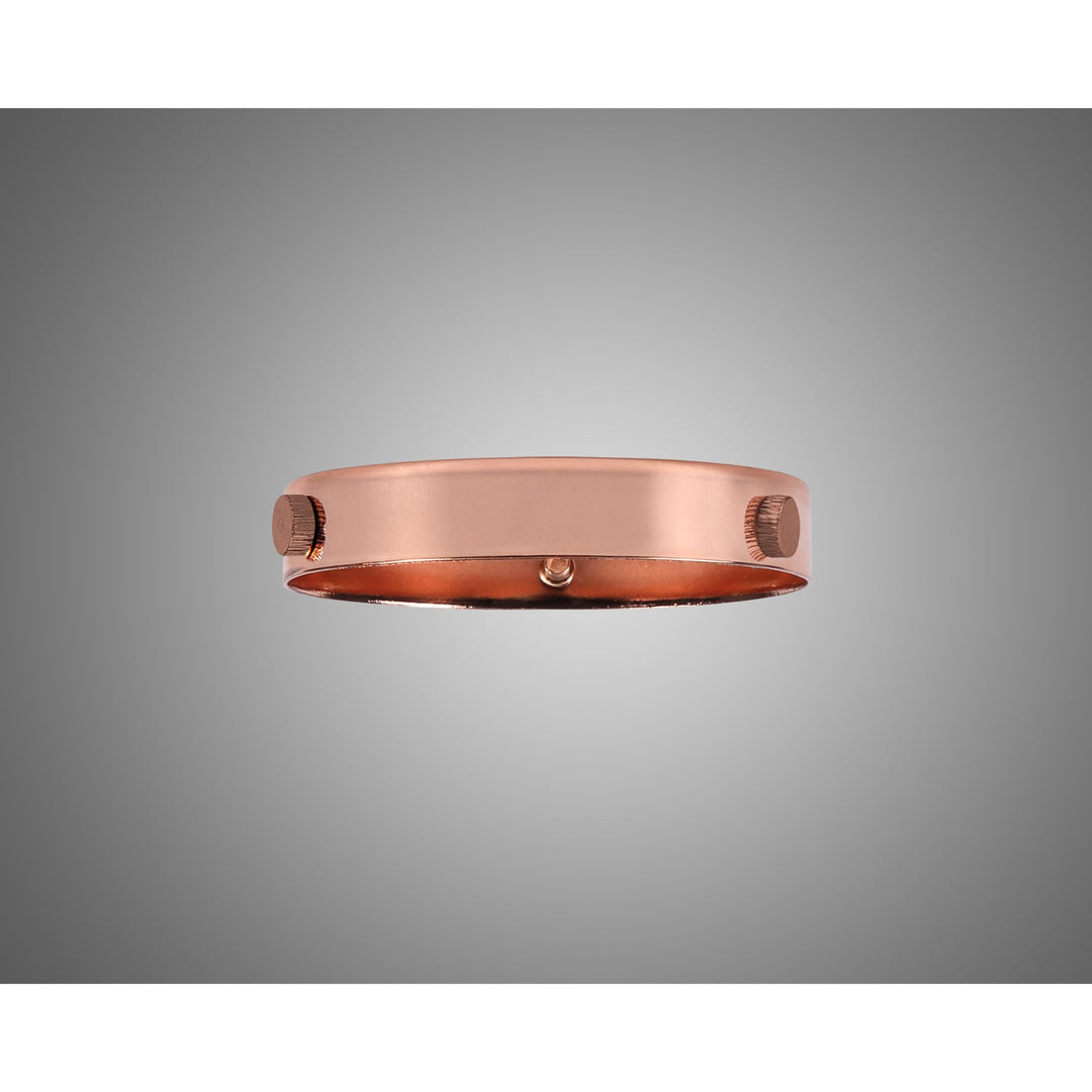 Nelson Lighting NL79569 Apollo 70mm Collar Ring c/w 3 Screws Rose Gold