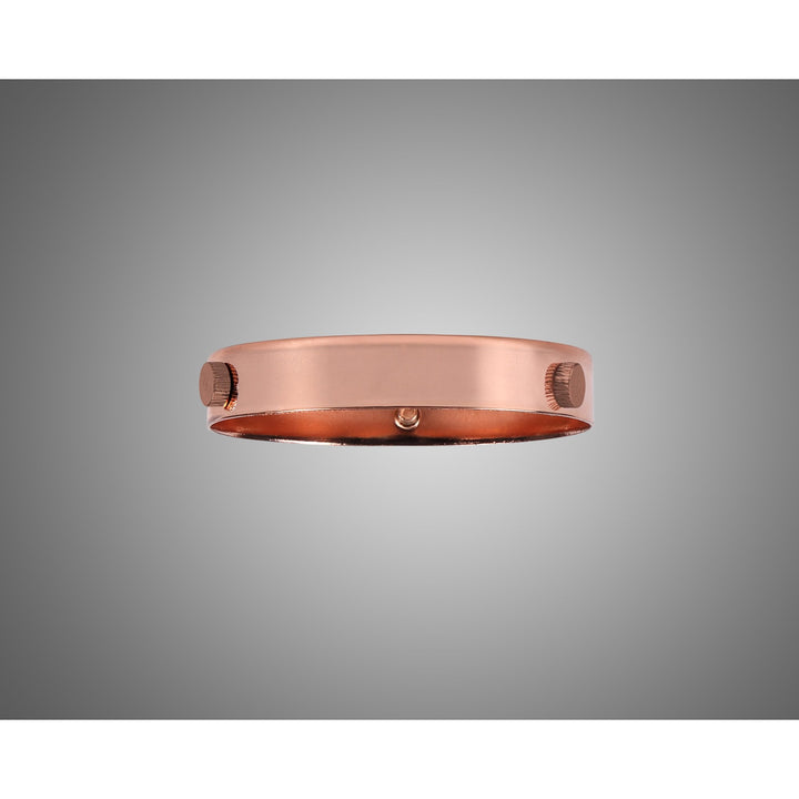 Nelson Lighting NL79569 Apollo 70mm Collar Ring c/w 3 Screws Rose Gold