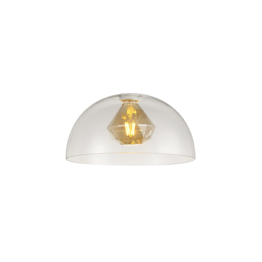 Nelson Lighting NL79639 Apollo Shade Clear