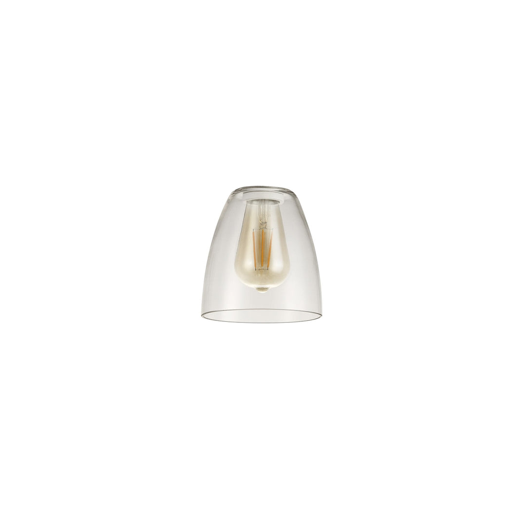 Nelson Lighting NL79669 Apollo Shade Clear