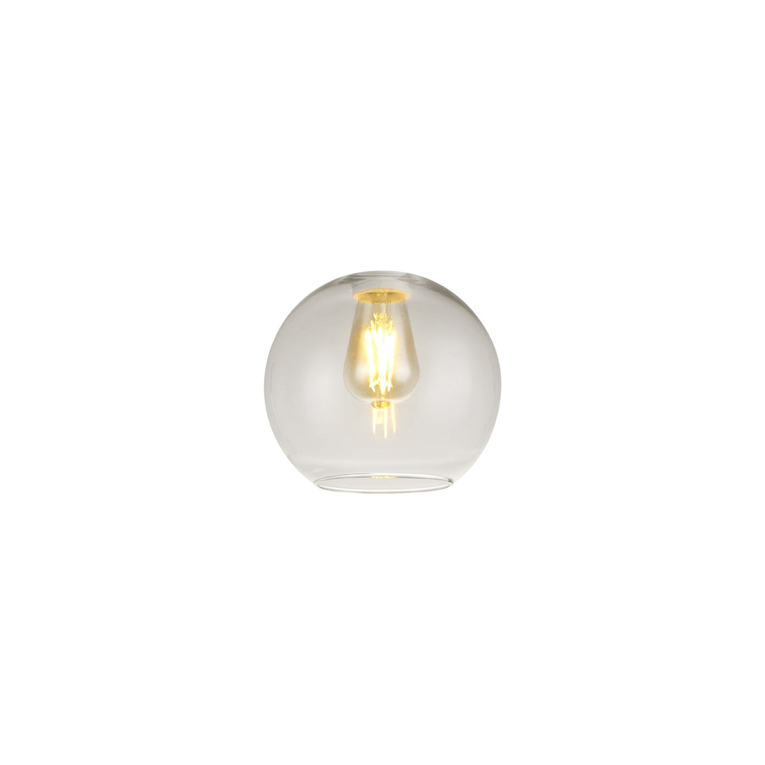 Nelson Lighting NL79679 Apollo Shade Clear