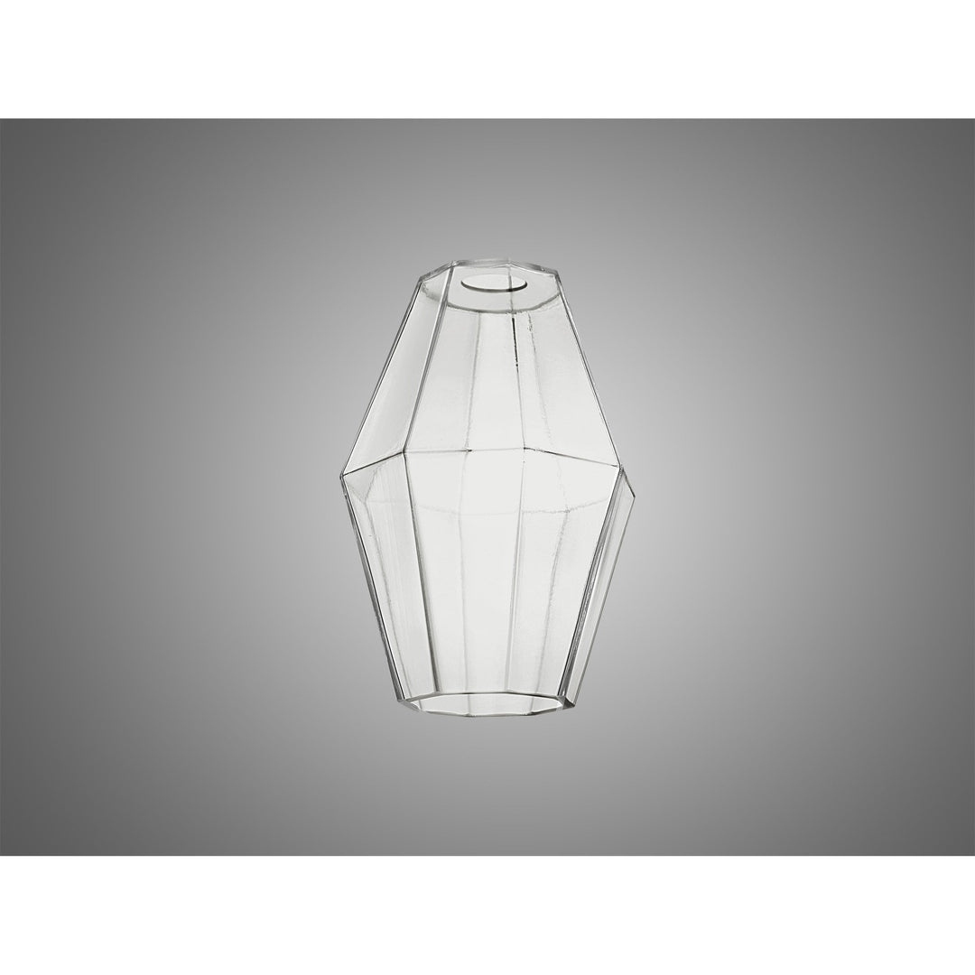 Nelson Lighting NL79689 Apollo Shade Clear