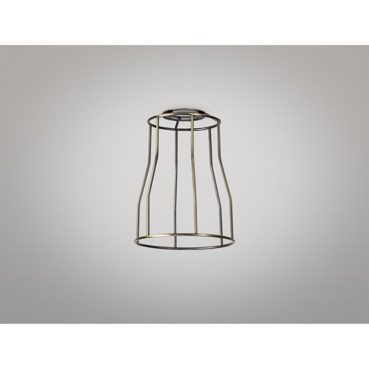 Nelson Lighting NL79789 Apollo Shade Antique Brass