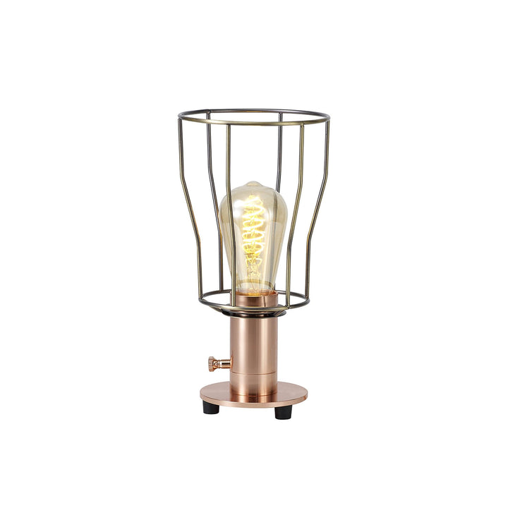 Nelson Lighting NL79789 Apollo Shade Antique Brass