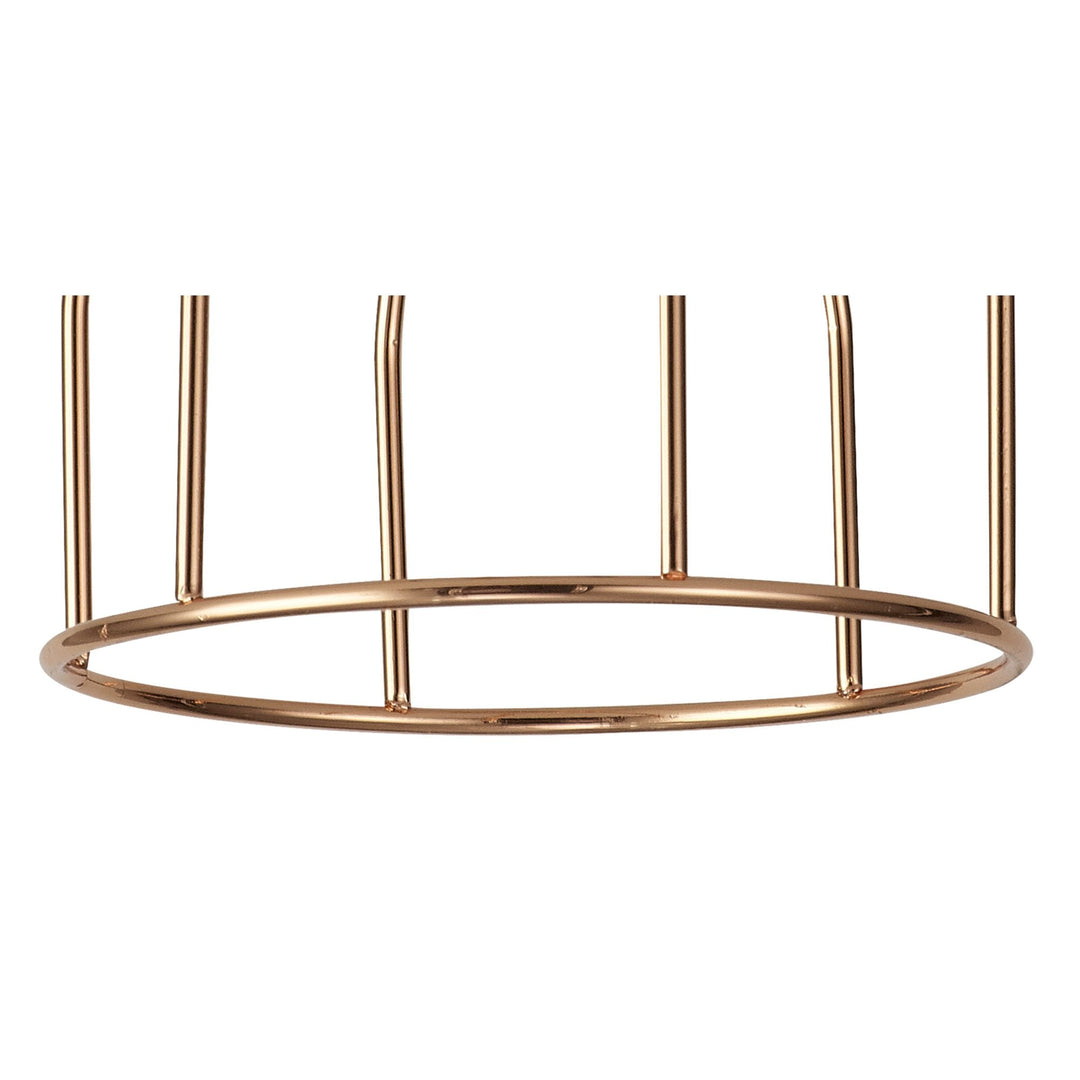 Nelson Lighting NL79809 Apollo Shade Rose Gold