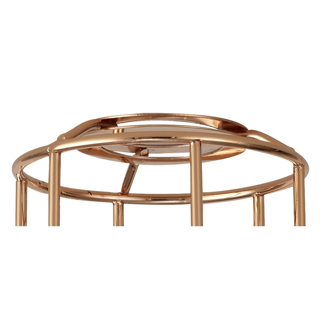 Nelson Lighting NL79809 Apollo Shade Rose Gold