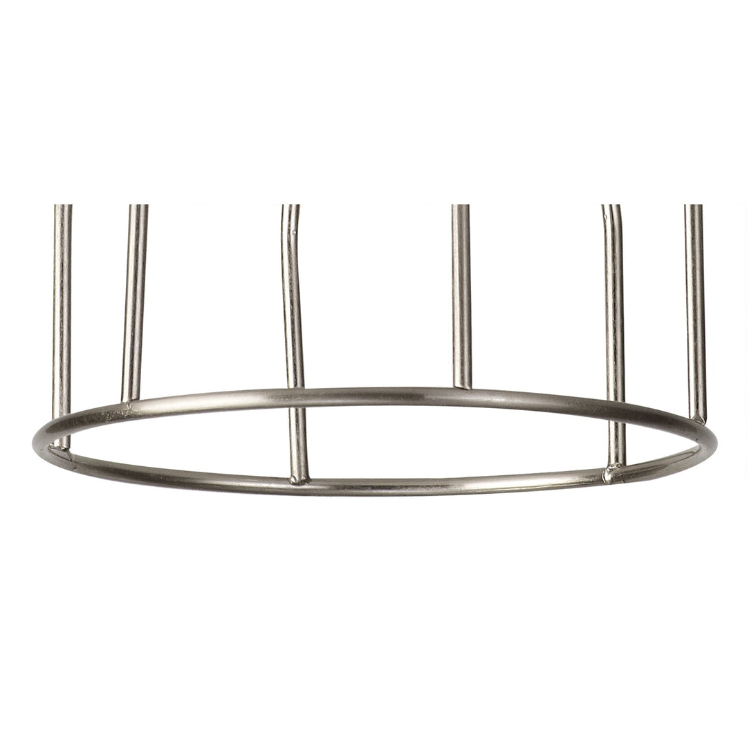 Nelson Lighting NL79829 Apollo Shade Brushed Nickel