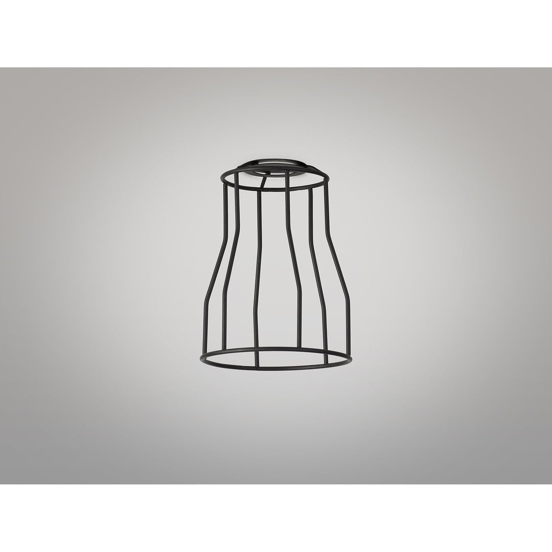 Nelson Lighting NL79859 Apollo Shade Black