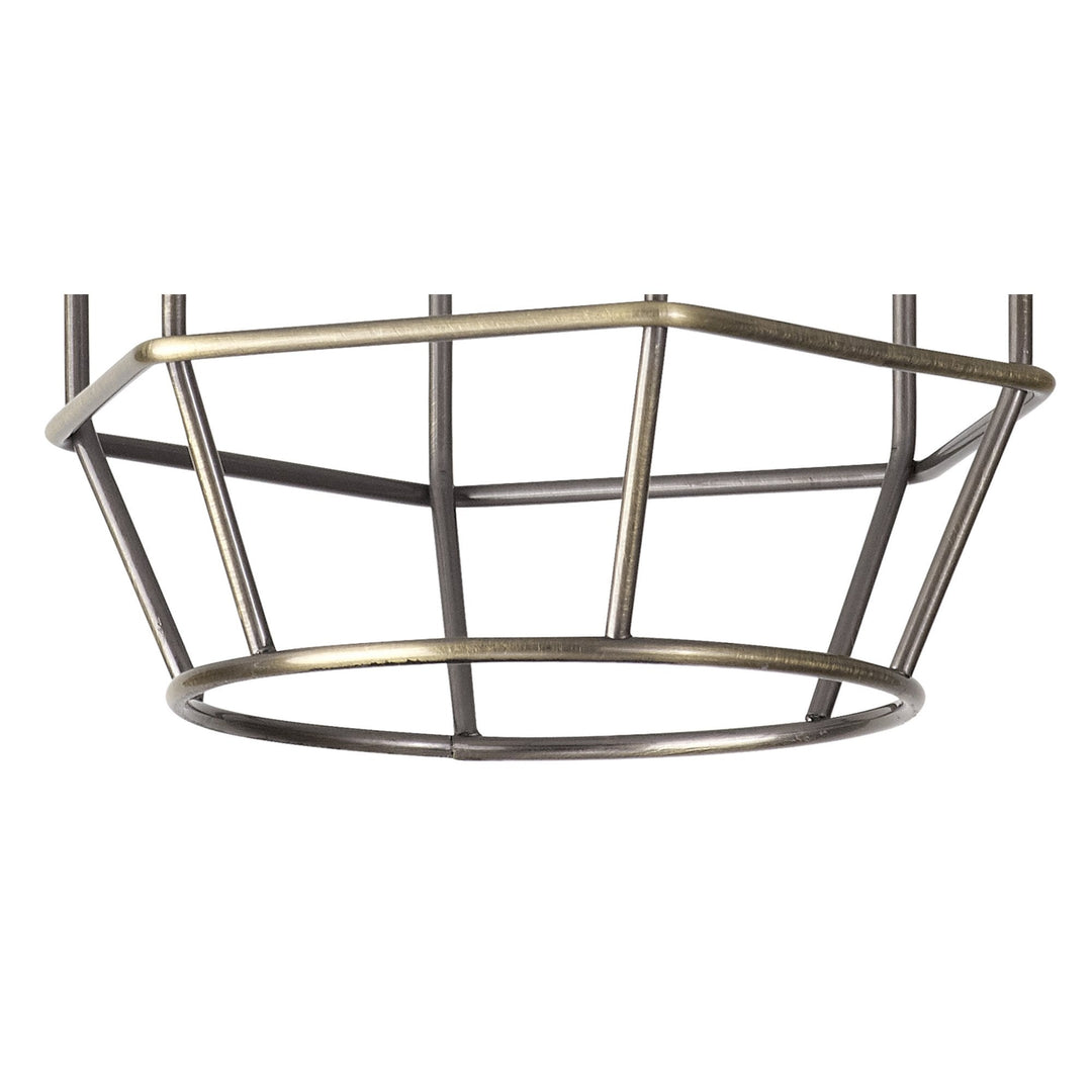 Nelson Lighting NL79879 Apollo Shade Antique Brass