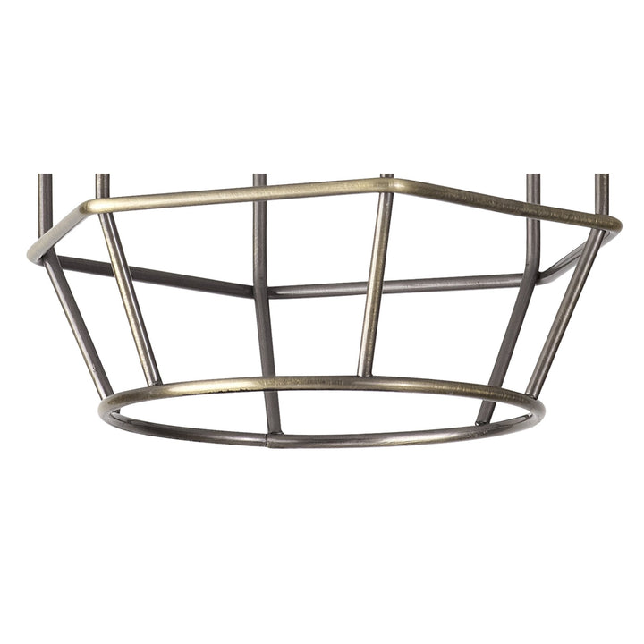 Nelson Lighting NL79879 Apollo Shade Antique Brass