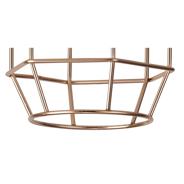 Nelson Lighting NL79899 Apollo Shade Rose Gold