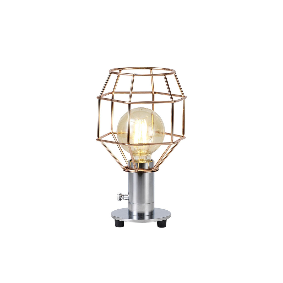 Nelson Lighting NL79899 Apollo Shade Rose Gold