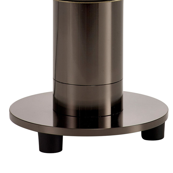 Nelson Lighting NL79929 Apollo Shade Black Chrome