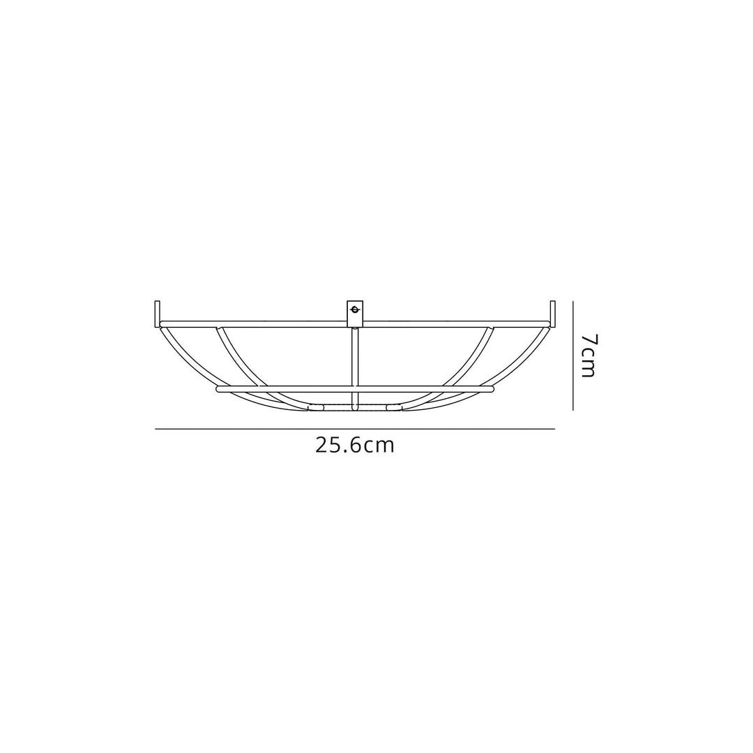 Nelson Lighting NL79999 Apollo Shade Chrome