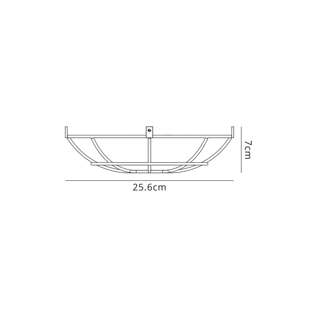 Nelson Lighting NL80049 Apollo Shade White