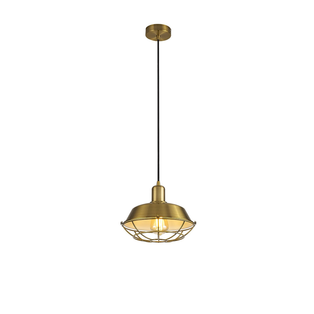 Nelson Lighting NL80069 Apollo Shade Gilt Bronze