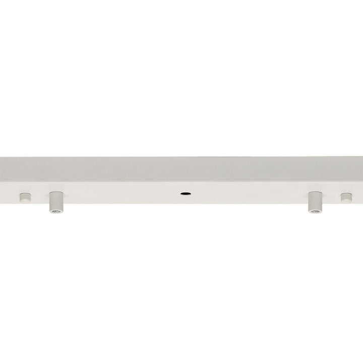 Nelson Lighting NL81659 Apollo 4 Hole 800mm White Canopy Kit