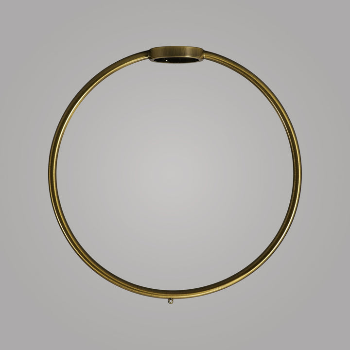 Nelson Lighting NL85879 Apollo 230mm Ring Gilt Bronze