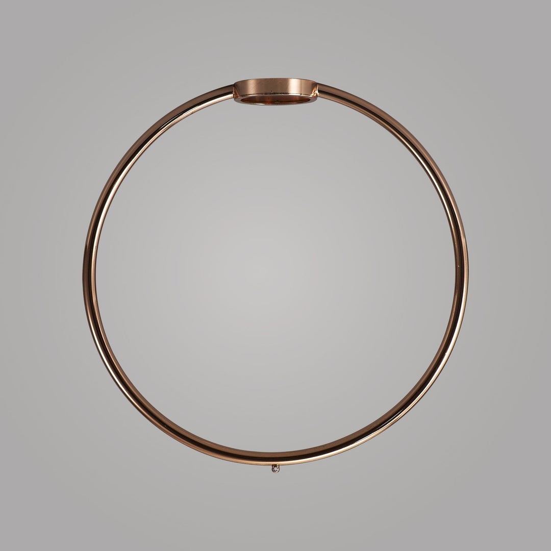 Nelson Lighting NL85889 Apollo 230mm Ring Rose Gold