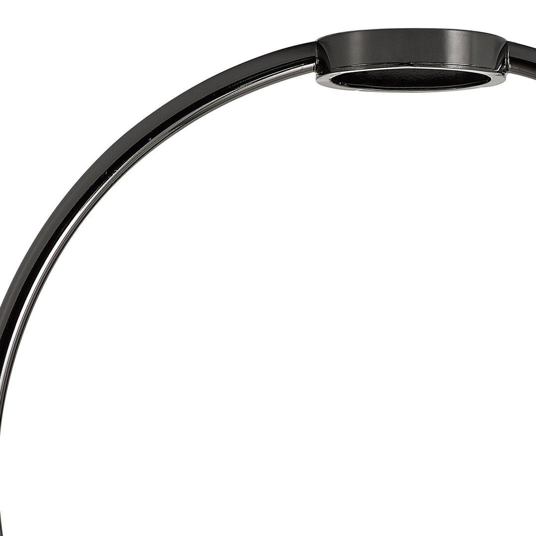 Nelson Lighting NL85919 Apollo 230mm Ring Black Chrome