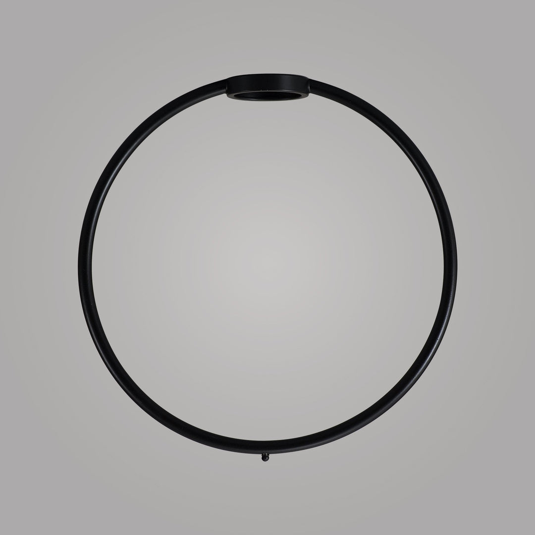 Nelson Lighting NL85939 Apollo 230mm Ring Matt Black