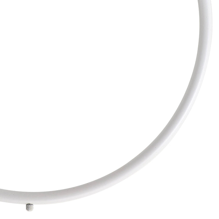 Nelson Lighting NL85949 Apollo 230mm Ring Matt White