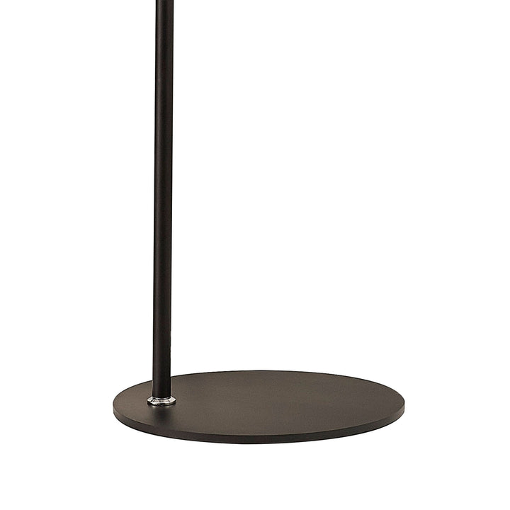 Nelson Lighting NL73079 Tokyo 1 Light Floor Lamp Black Polished Chrome