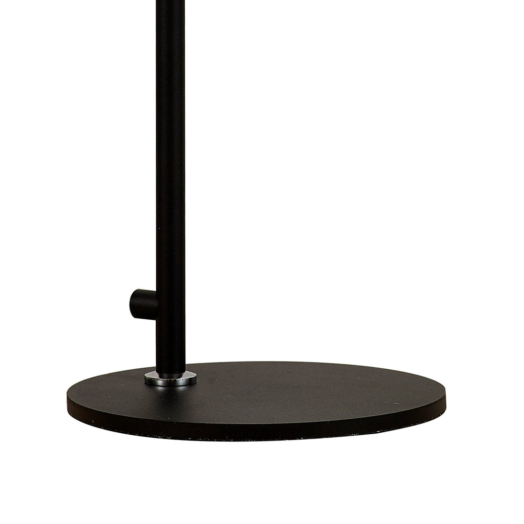 Nelson Lighting NL91599 | Blade | 1-Light Table Lamp in Black and Polished Chrome